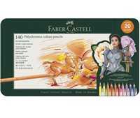 Faber-Castell 140 stk Polychromos inkl. 20 NYE farver